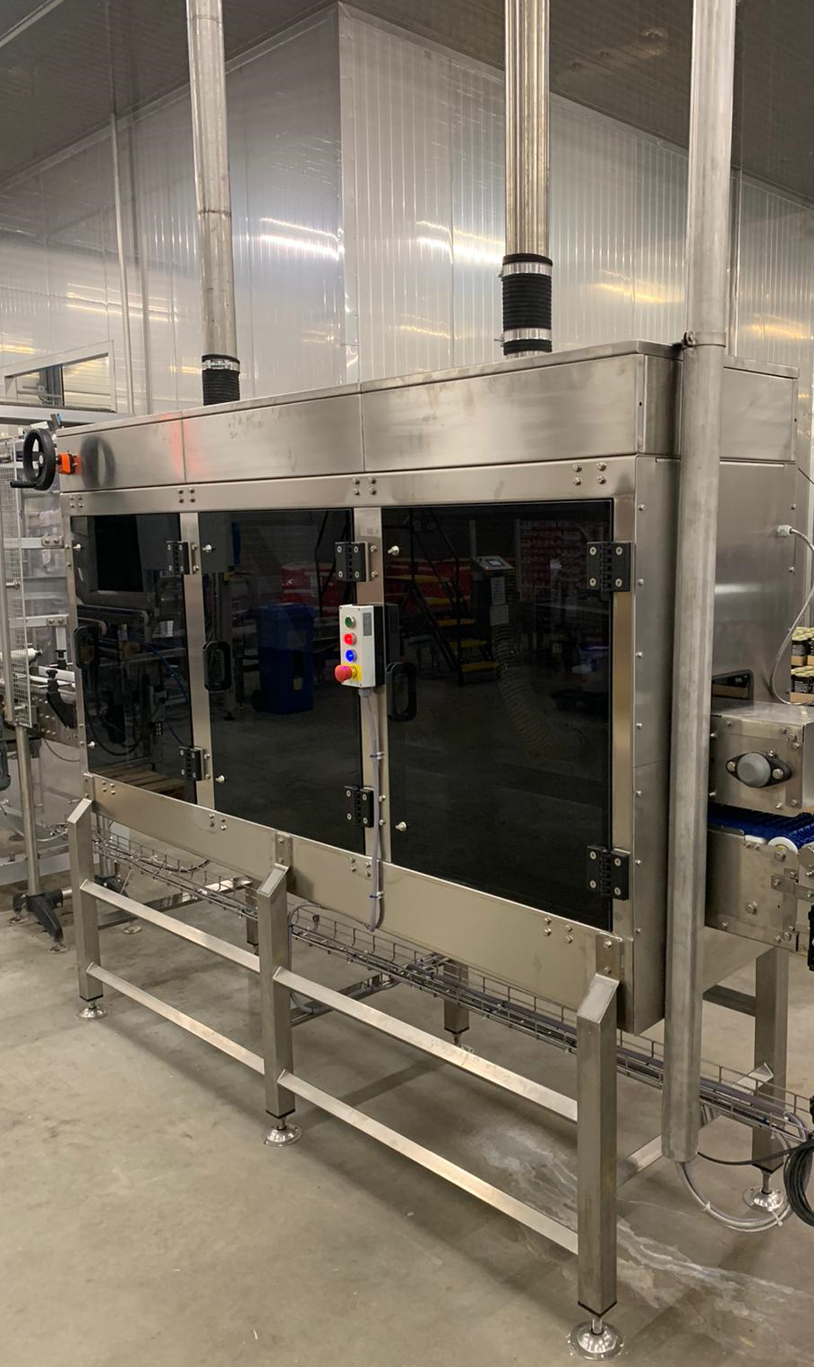 Drying tunnel Pet food Doypack Master Blower Apply Italia